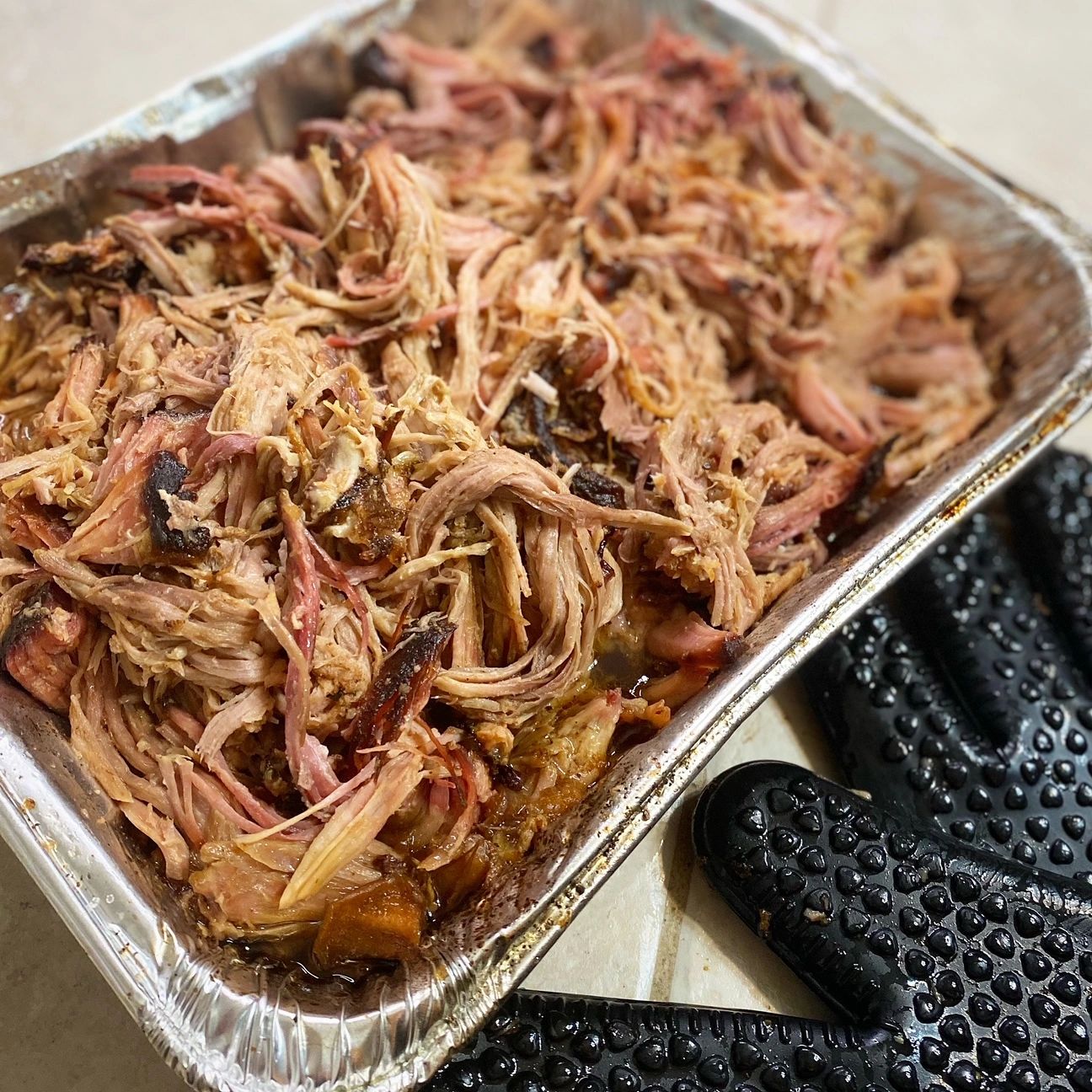 Traeger Pulled Pork with Apples